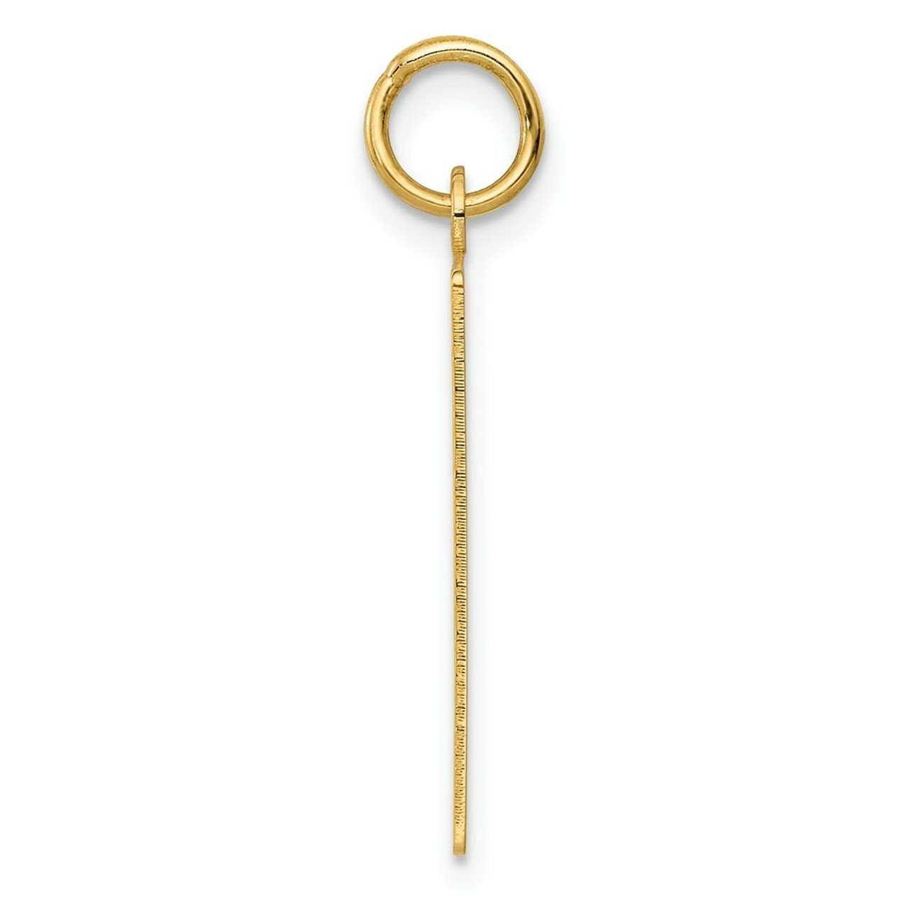 14K Yellow Gold Friday the First Day Calendar Pendant - (B13-313)