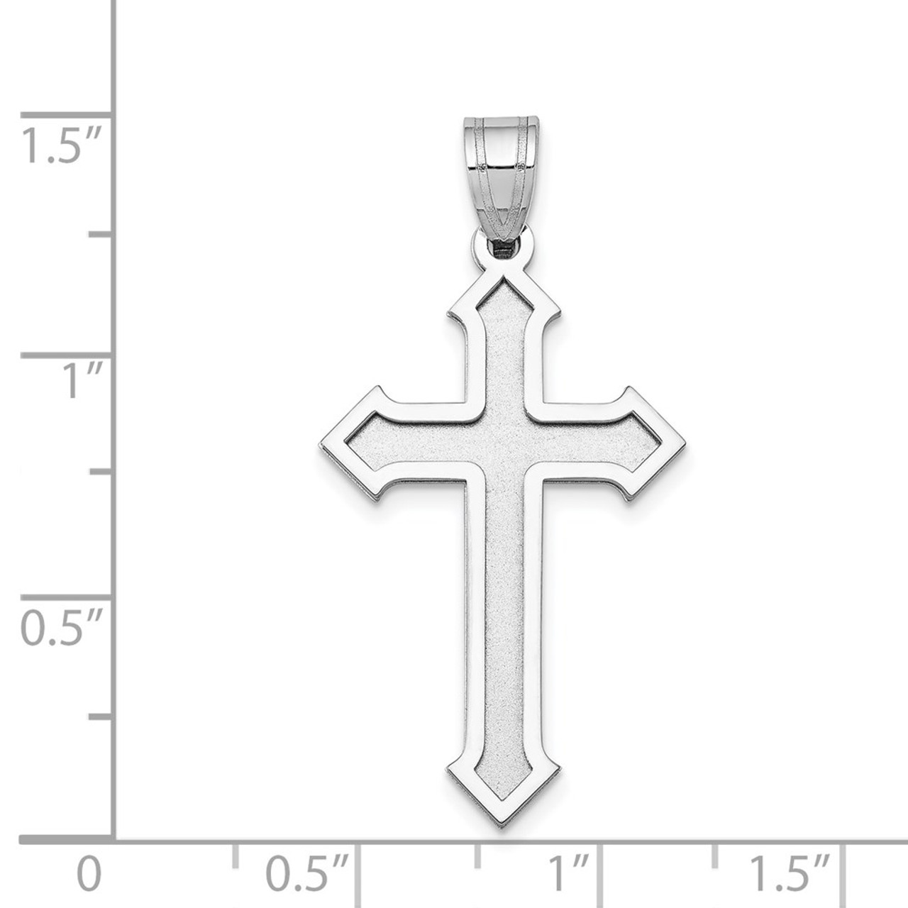 14K Yellow Gold Reversible Cross Charm - JCPenney