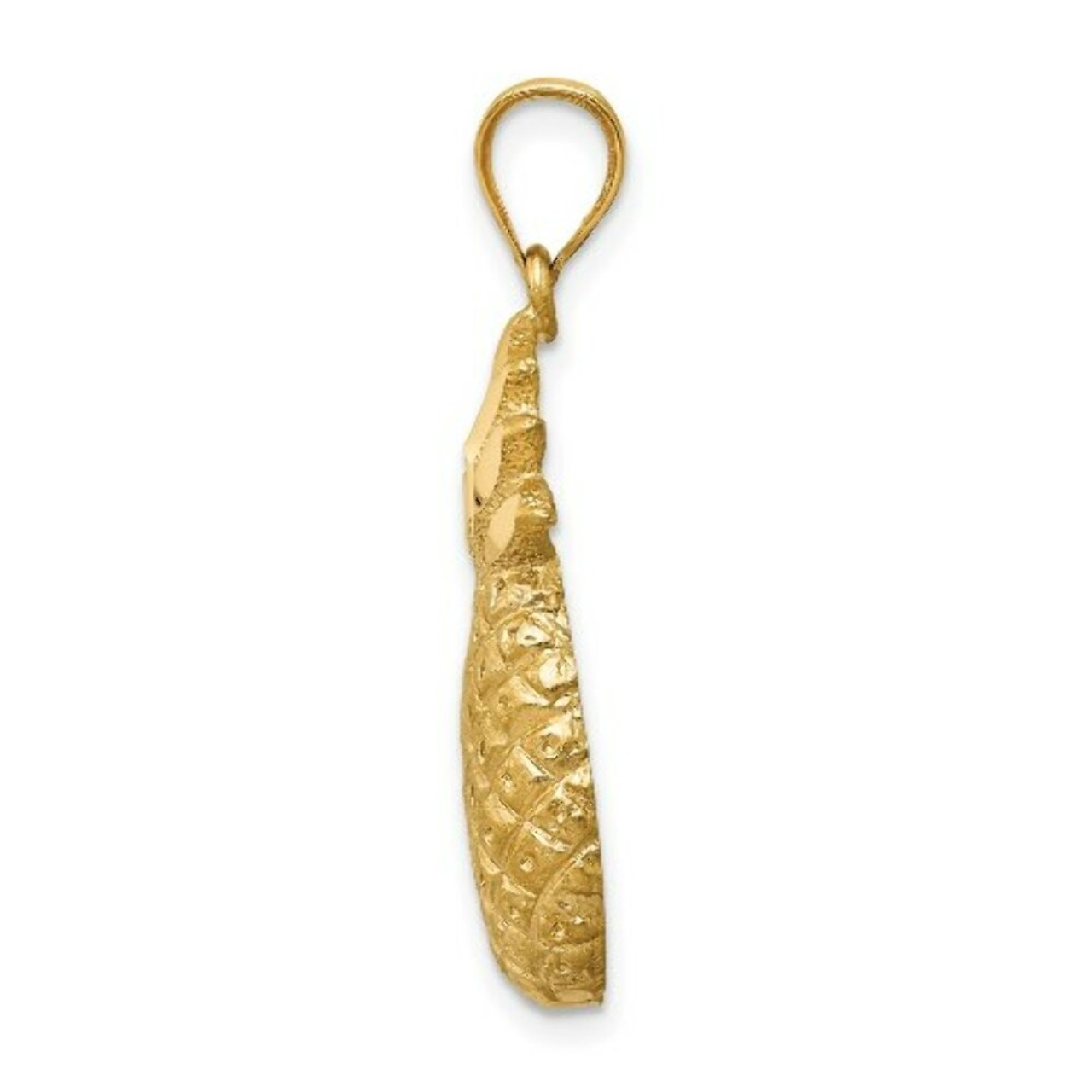 14K Yellow Gold Pineapple Charm - (A86-758)