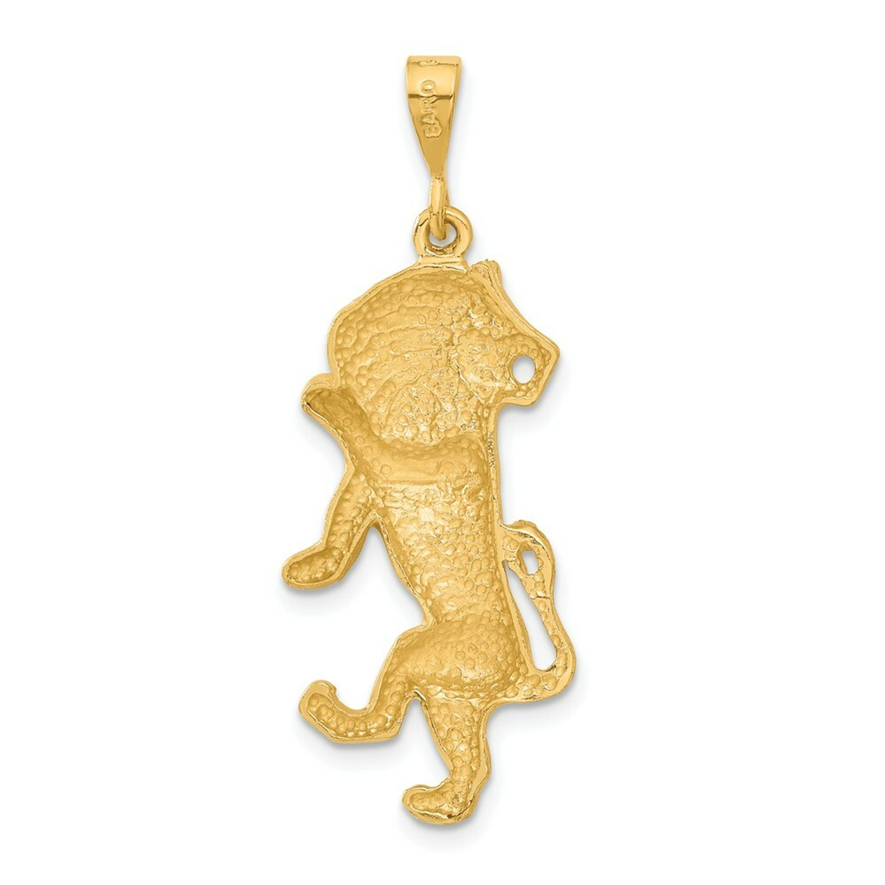 14K Yellow Gold Leo Zodiac Charm - (A83-741)