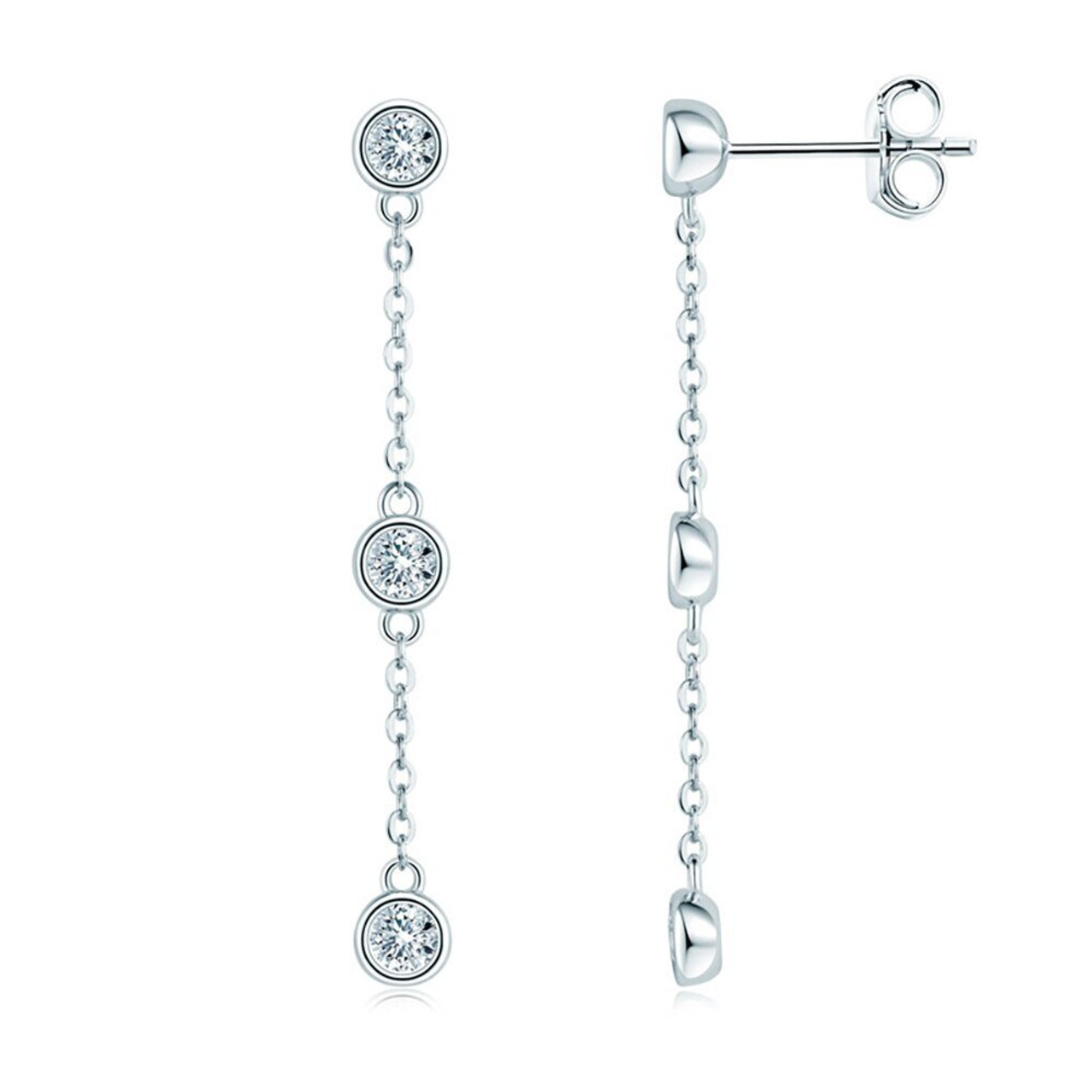 Silver Autumn Blooming Dangler Earrings – GIVA Jewellery