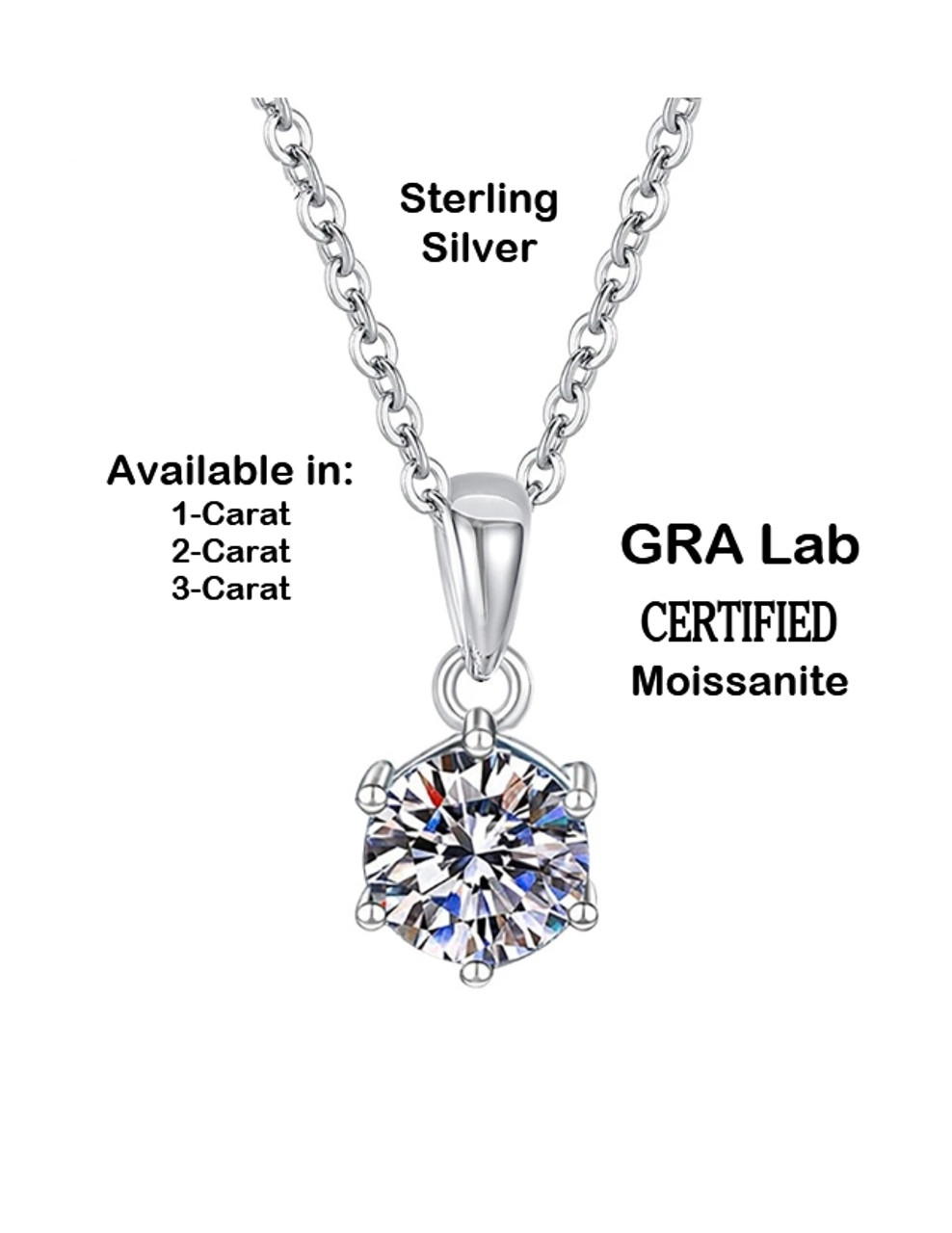 Purest Love Diamond Necklace 1/5 ct tw Round-cut 10K White Gold 18