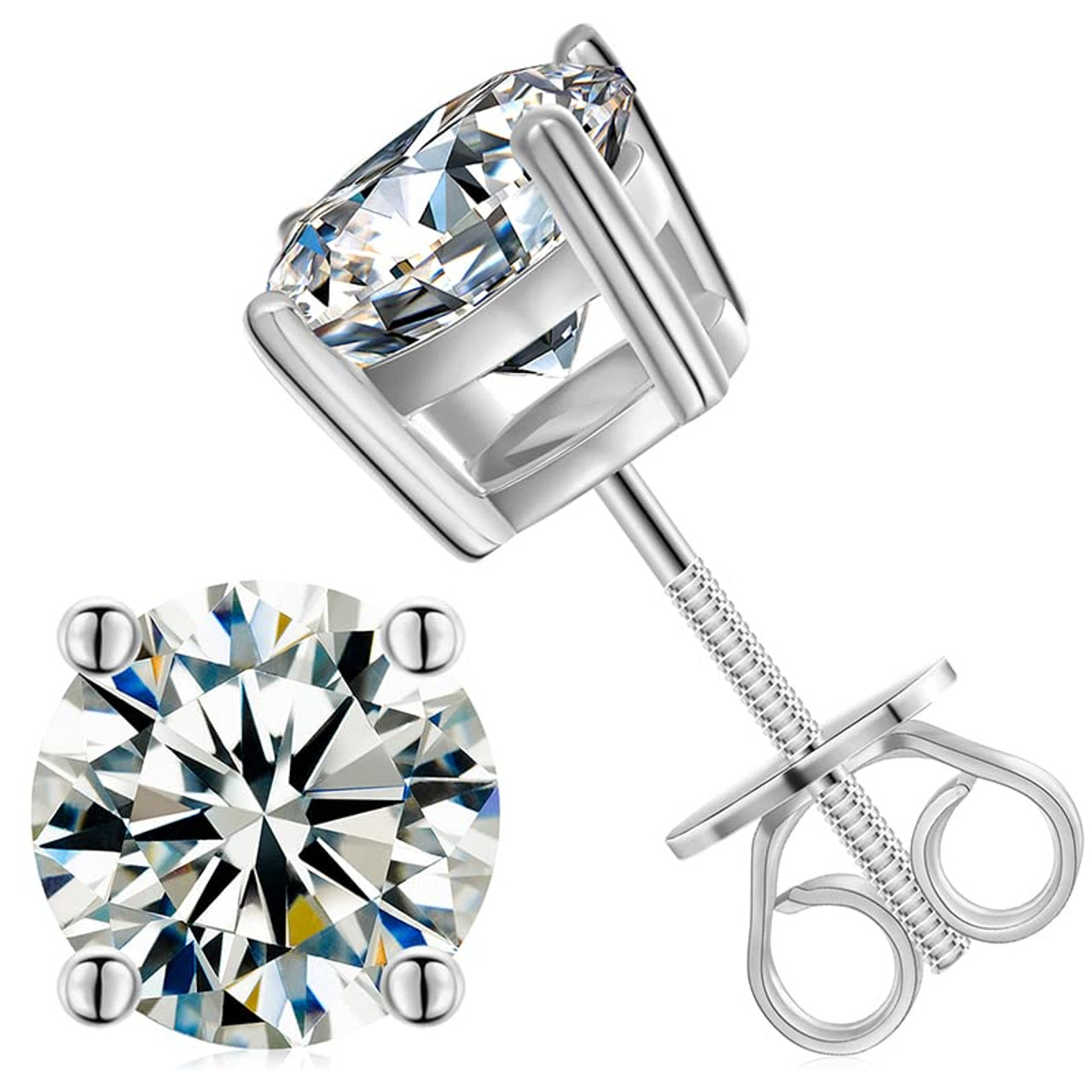 K18 Moissanite VVS-1 Diamond Set-