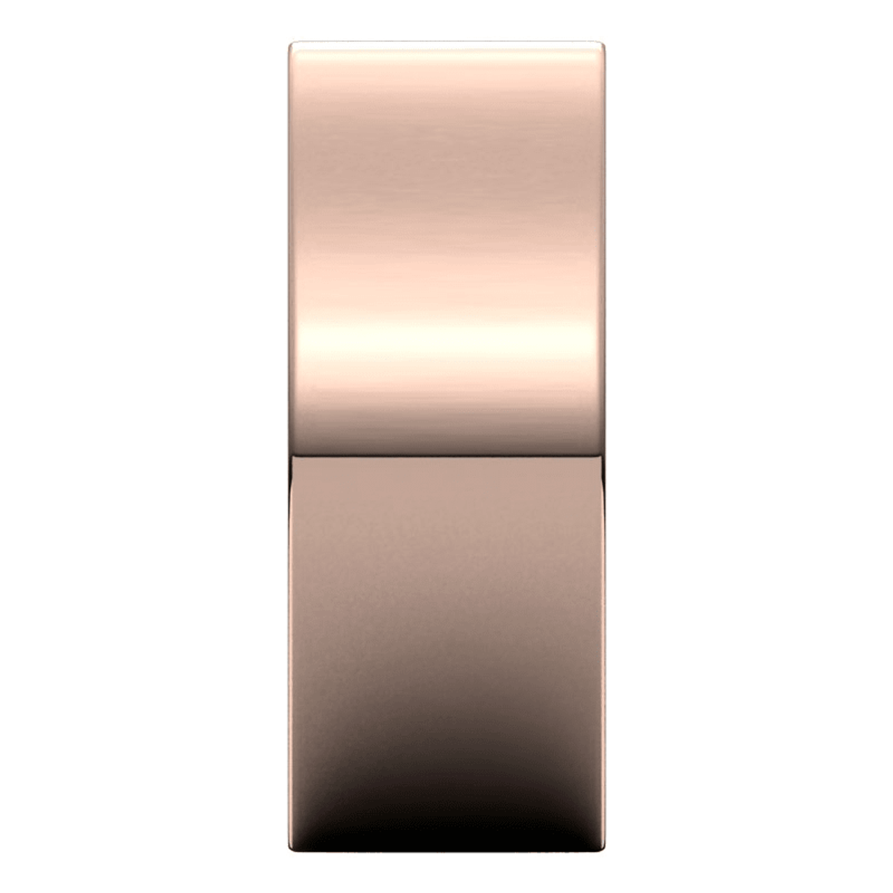 Rose-Gold-8mm-Lightweight-Comfort-Fit-Flat-Wedding-Band-Vertical-View