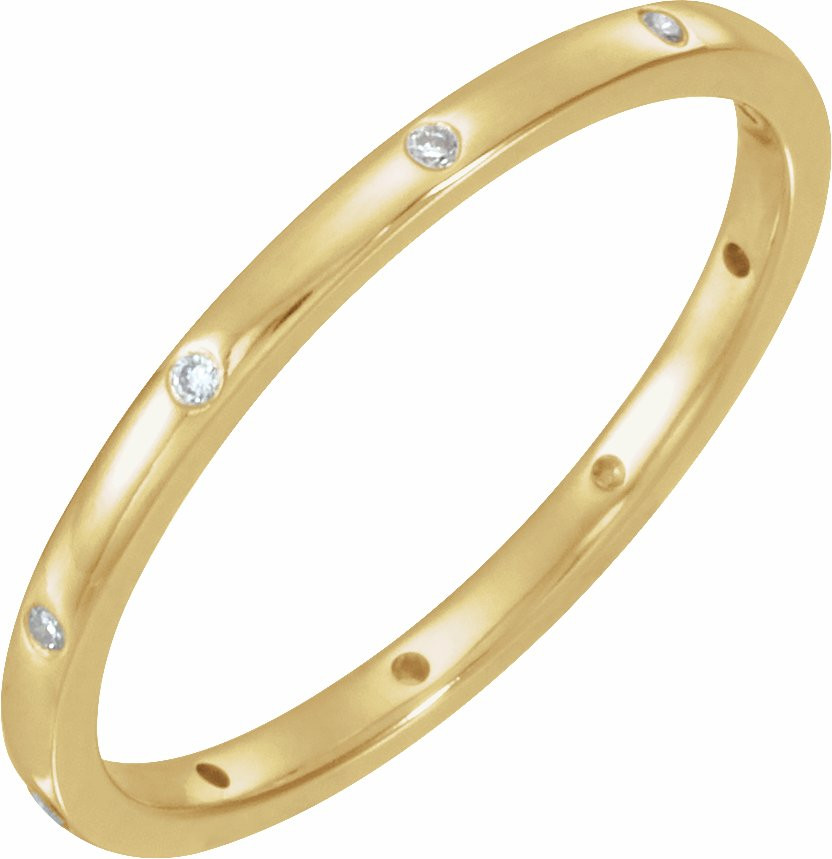 14K-Gold-11-Diamond-Eternity-Wedding-Band-Side-View2