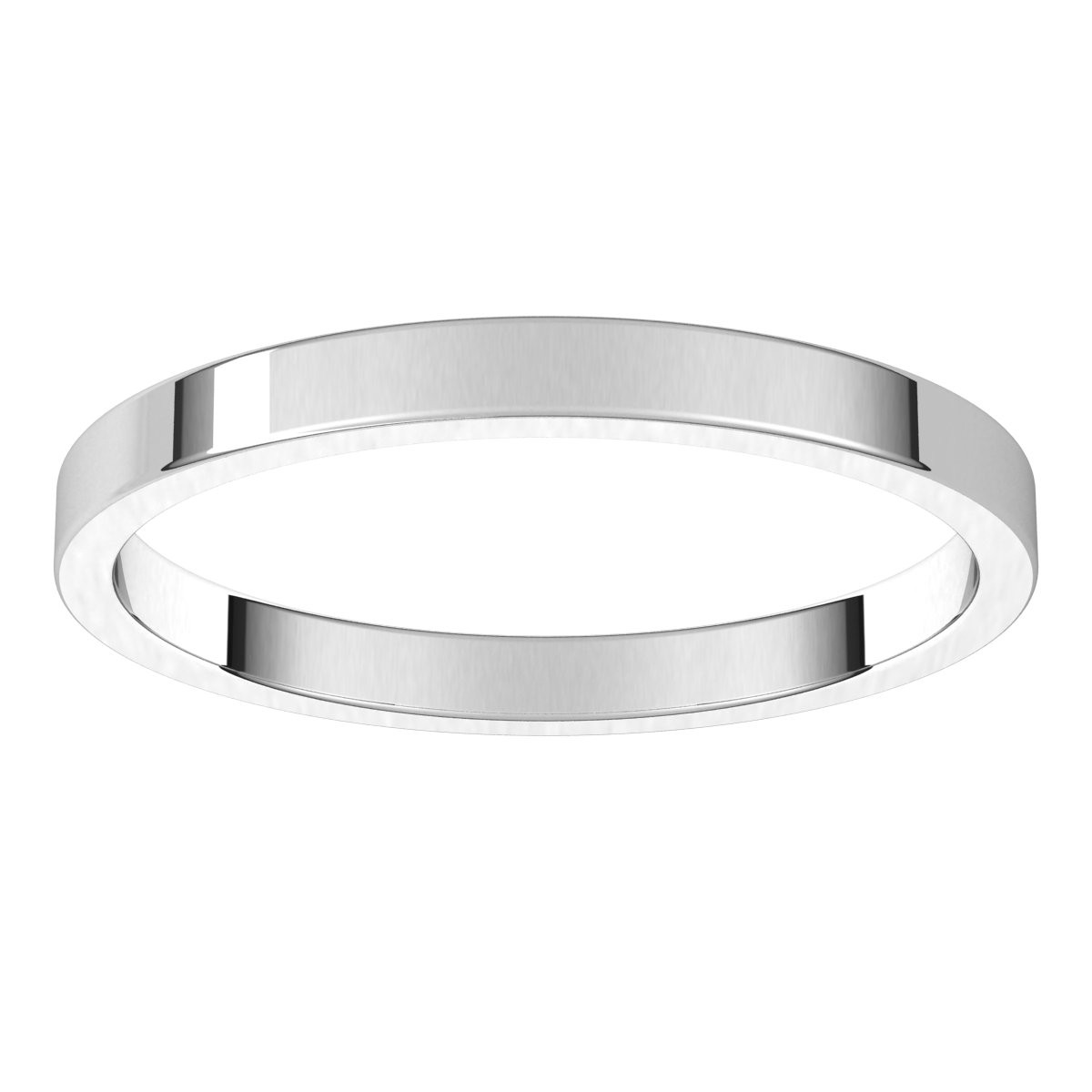 Sterling-Silver-1.5mm-Standard-Flat-Wedding-Band-Horizontal-View