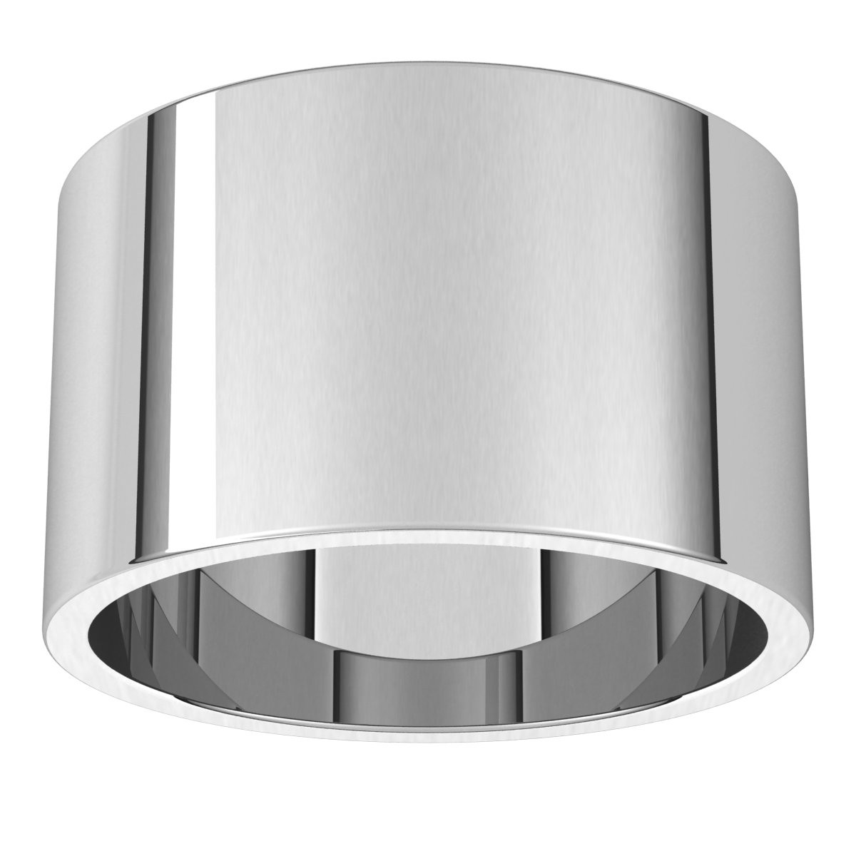 Sterling-Silver-12mm-Standard-Flat-Wedding-Band-Horizontal-View