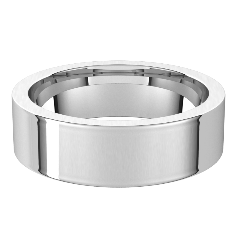 Sterling-Silver-6mm-Comfort-Fit-Flat-Wedding-Band-Horizontal-View
