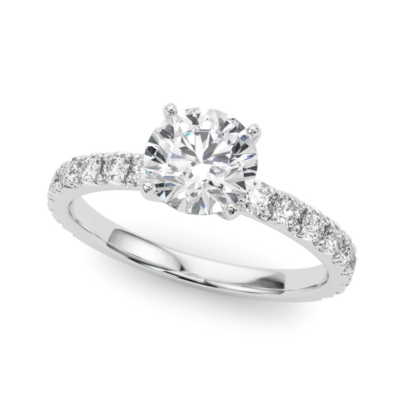 1/2 Carat (0.5ct) Diamond Engagement Rings | Diamond Exchange