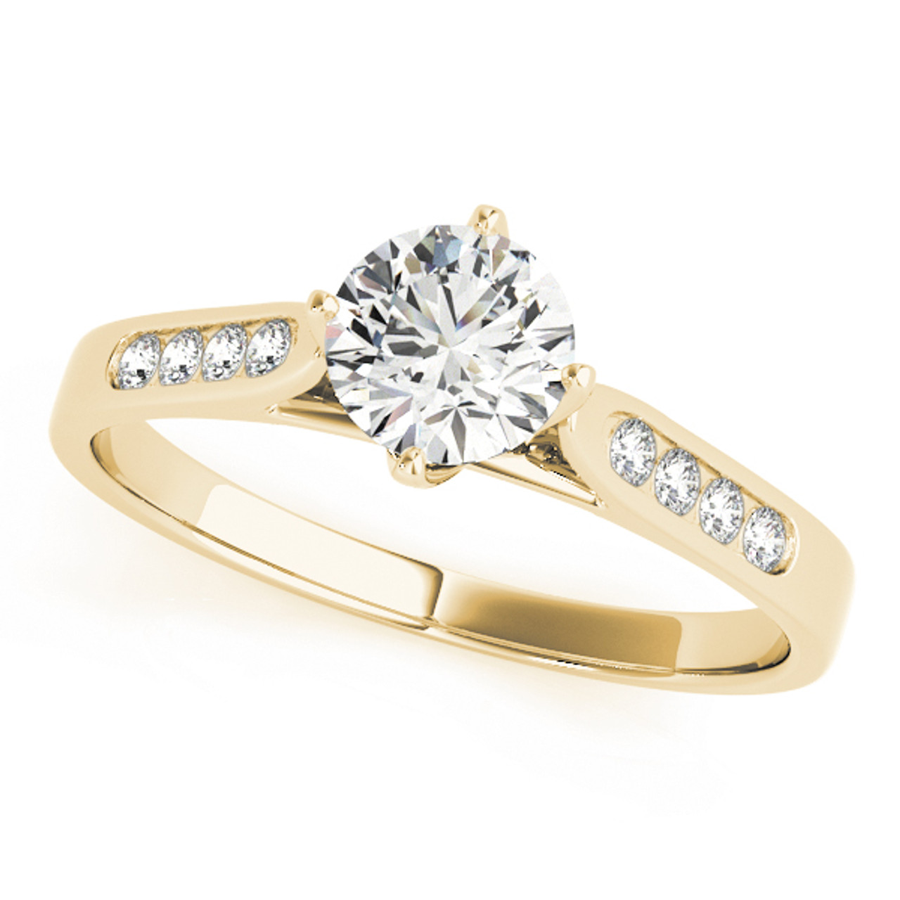 THE LEO First Light Diamond Engagement Ring 1/2 ct tw 14K Two-Tone Gold |  Kay Outlet