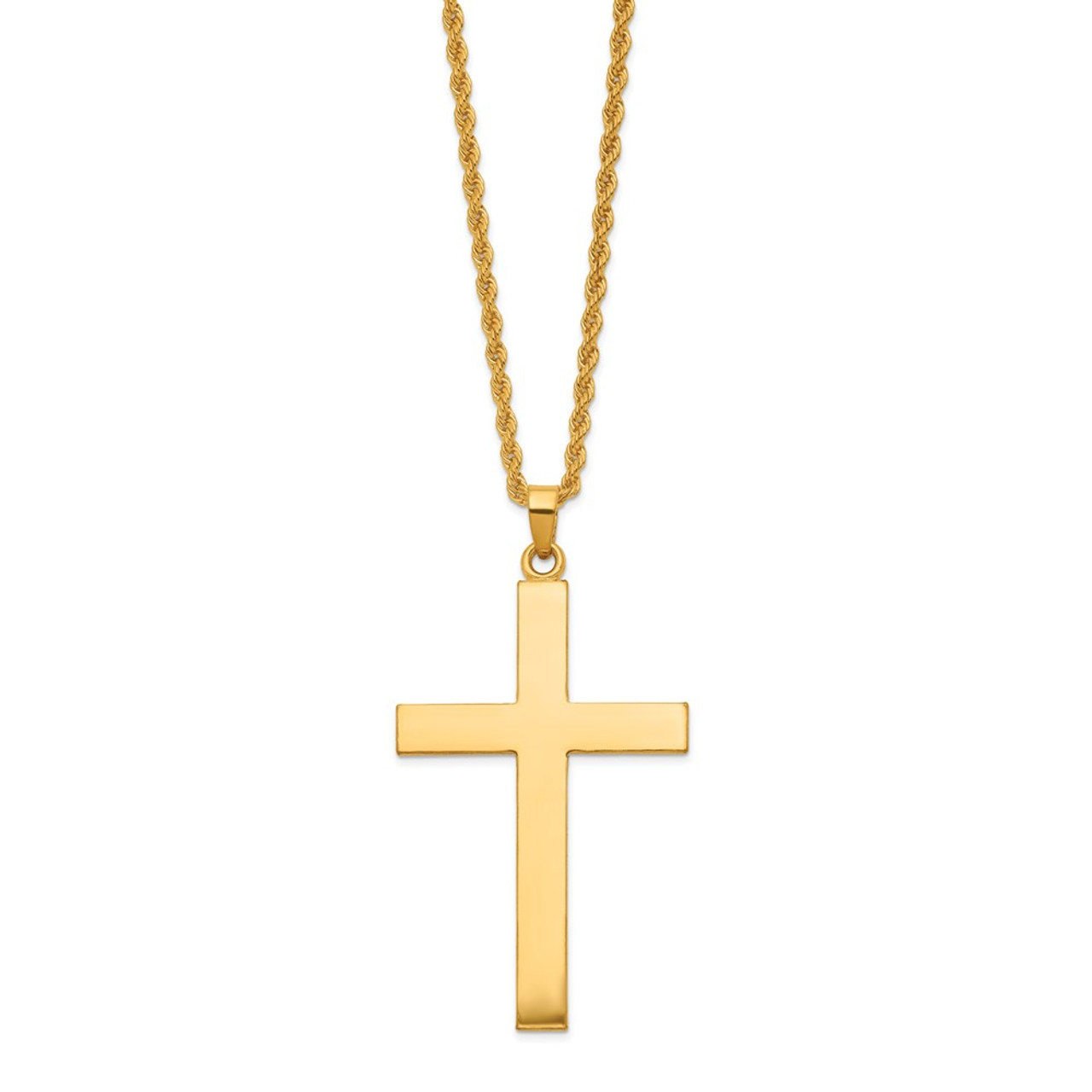 LIFETIME JEWELRY Small Cross inside Heart Necklace for Women & Men 24k Real  Gold Plated : Clothing, Shoes & Jewelry - Amazon.com