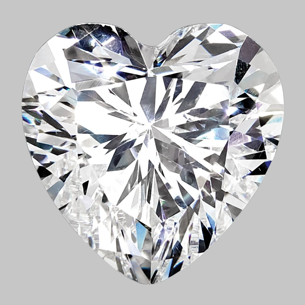 Certified Lab Grown Diamond Heart Shape in sizes  - Premium Melee for Designers & Jewelers 1 to 4 Carat VS1/F Clarity Color