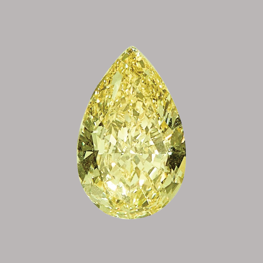 Lab Grown Diamond Pear Shape in sizes  - Premium Melee for Designers & Jewelers 0.25 to 0.87 Carat VS1/Yellow and VS2-SI1/Yellow Clarity Color
