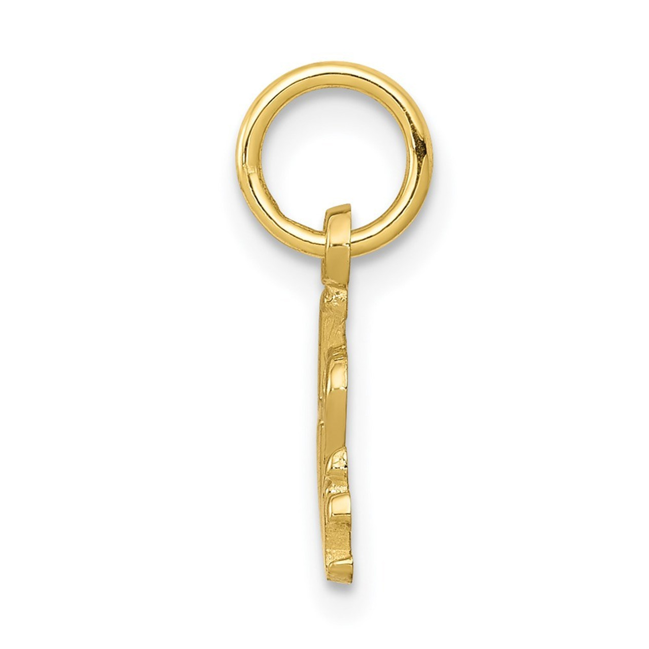 10K Yellow Gold Talking - I Love Music Charm - (A81-919)