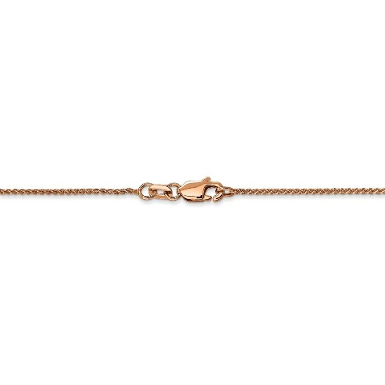 14K Yellow Gold 1mm-5mm Diamond Cut Rope Chain Necklace Bracelet 7