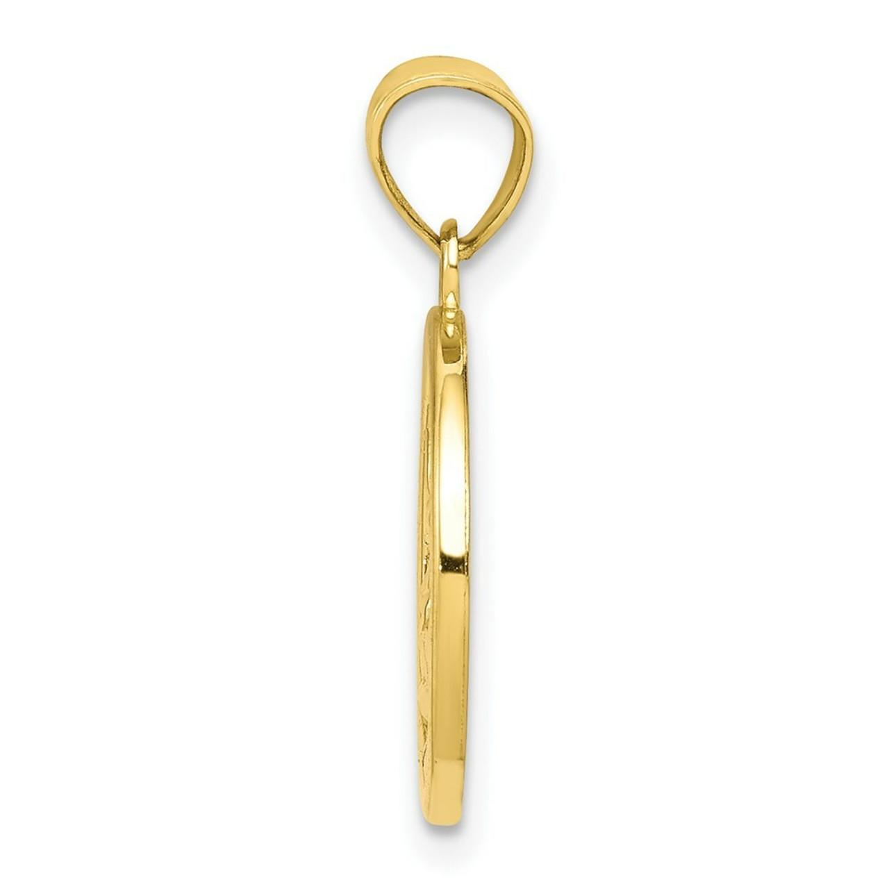 10K Yellow Gold Nativity Charm - (A82-192)