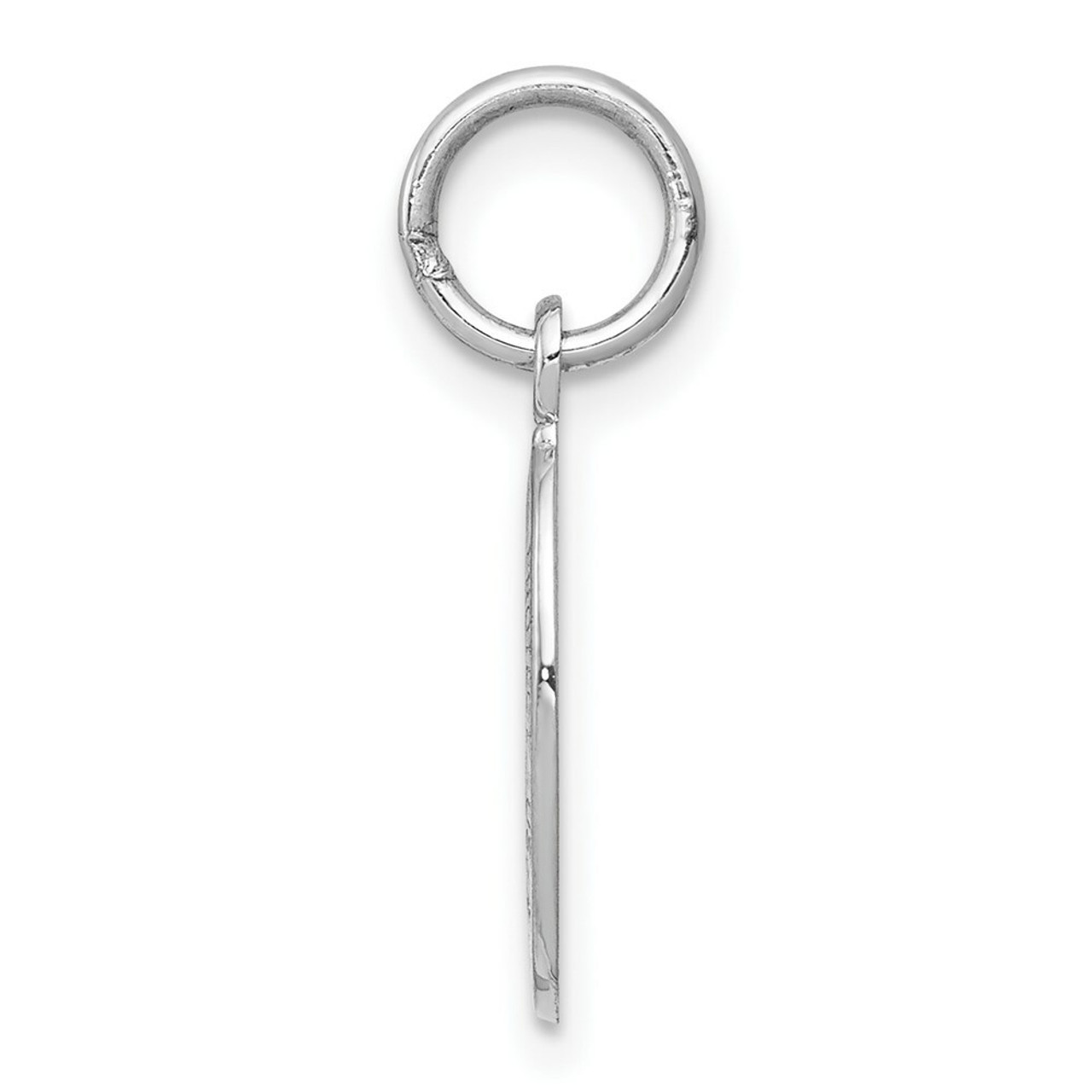 10K White Gold Saint Christopher Medal - (A82-396)