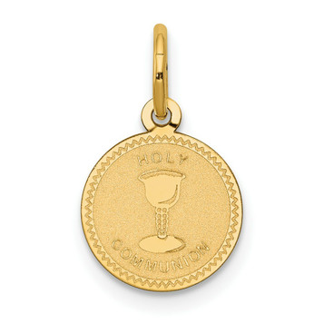 14K Yellow Gold Holy Communion Charm - (A98-772) 14K Yellow Gold Holy Communion Charm - (A98-772)