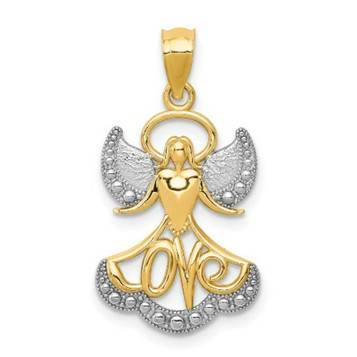 GOLD PENDANTS & CHARMS - Religion & Faith - Angels - Page 6 - Roy