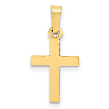 14K Yellow Gold Cross Pendant 21mm length - (B11-380) 14K Yellow Gold Cross Pendant 21mm length - (B11-380)