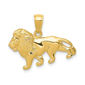 14K Yellow Gold Lion Charm - (A85-531) 14K Yellow Gold Lion Charm - (A85-531)