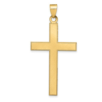14K Yellow Gold Cross Pendant - (B11-289) 14K Yellow Gold Cross Pendant - (B11-289)