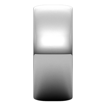 White-Gold-8mm-Lightweight-Half-Round-Wedding-Band-Vertical-View White-Gold-8mm-Lightweight-Half-Round-Wedding-Band-Vertical-View