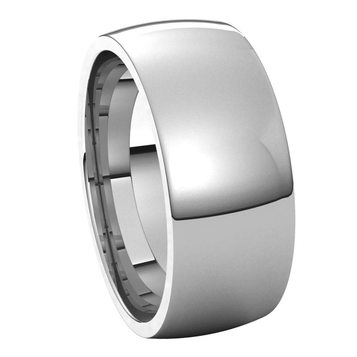 White-Gold-8mm-Lightweight-Half-Round-Comfort-fit-Wedding-Band-Side-View1 White-Gold-8mm-Lightweight-Half-Round-Comfort-fit-Wedding-Band-Side-View1