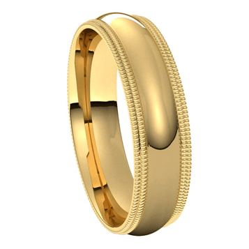 Yellow-Gold-5mm-Comfort-Fit-Double-Milgrain-Edge-Wedding-Band-Side-View1 Yellow-Gold-5mm-Comfort-Fit-Double-Milgrain-Edge-Wedding-Band-Side-View1