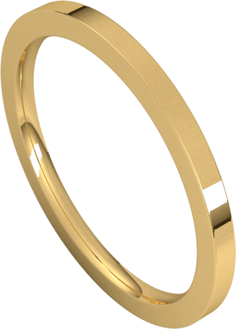 Yellow-Gold-1.5mm-Comfort-Fit-Flat-Wedding-Band-Side-View1