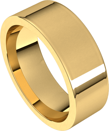 Yellow-Gold-7mm-Comfort-Fit-Flat-Wedding-Band-Side-View1 Yellow-Gold-7mm-Comfort-Fit-Flat-Wedding-Band-Side-View1