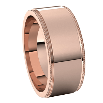 Rose-Gold-8mm-Flat-Milgrain-Step-Edge-Wedding-Band-Side-View1 Rose-Gold-8mm-Flat-Milgrain-Step-Edge-Wedding-Band-Side-View1