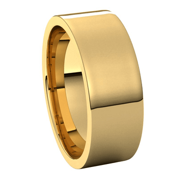 Yellow-Gold-7mm-Lightweight-Comfort-Fit-Flat-Wedding-Band-Side-View1 Yellow-Gold-7mm-Lightweight-Comfort-Fit-Flat-Wedding-Band-Side-View1