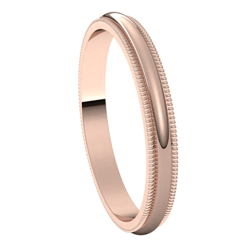 Rose-Gold-2.5mm-Standard-Milgrain-Edge-Wedding-Band-Side-View1 Rose-Gold-2.5mm-Standard-Milgrain-Edge-Wedding-Band-Side-View1