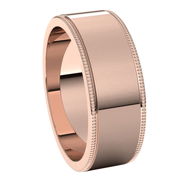 Rose-Gold-6mm-Flat-Standard-Milgrain-Edge-Wedding-Band-Side-View1 Rose-Gold-6mm-Flat-Standard-Milgrain-Edge-Wedding-Band-Side-View1