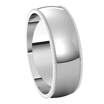 White-Gold-6mm-Lightweight-Milgrain-Edge-Wedding-Band-Side-View1 White-Gold-6mm-Lightweight-Milgrain-Edge-Wedding-Band-Side-View1