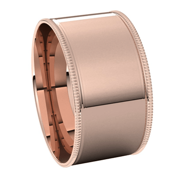 Rose-Gold-10mm-Flat-Comfort-Fit-Milgrain-Edge-Wedding-Band-Side-View1 Rose-Gold-10mm-Flat-Comfort-Fit-Milgrain-Edge-Wedding-Band-Side-View1