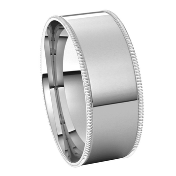 White-Gold-7mm-Flat-Comfort-Fit-Milgrain-Edge-Wedding-Band-Side-View1