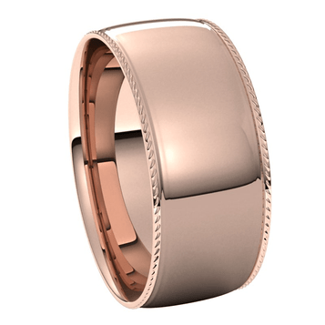 Rose-Gold-8mm-Half-Round-Comfort-Fit-Rope-Edge-Wedding-Band-Side-View1 Rose-Gold-8mm-Half-Round-Comfort-Fit-Rope-Edge-Wedding-Band-Side-View1