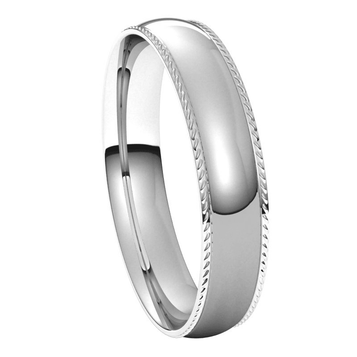 White-Gold-4mm-Half-Round-Comfort-Fit-Rope-Edge-Wedding-Band-Side-View1 White-Gold-4mm-Half-Round-Comfort-Fit-Rope-Edge-Wedding-Band-Side-View1