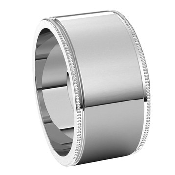 Platinum-10mm-Flat-Standard-Milgrain-Edge-Wedding-Band-Side-View1 Platinum-10mm-Flat-Standard-Milgrain-Edge-Wedding-Band-Side-View1