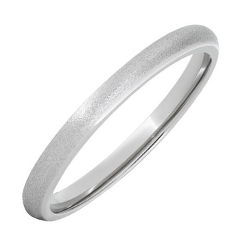 Serinium-Domed-2mm-Ladies-Stone-Finish-Wedding-Band-Side-View1 Serinium-Domed-2mm-Ladies-Stone-Finish-Wedding-Band-Side-View1