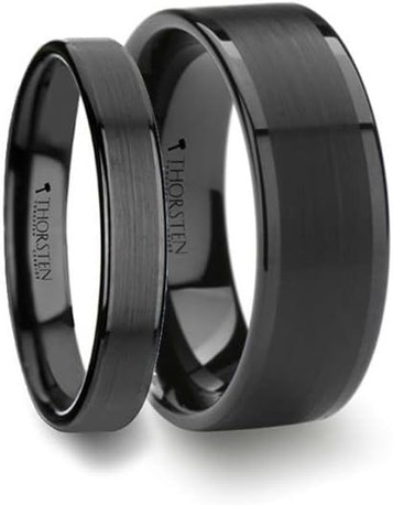 THORSTEN RINGS - Black Tungsten Wedding Bands - Page 1 - Roy Rose