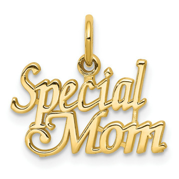 10K Yellow Gold MOM Charm - (A82-304) 10K Yellow Gold MOM Charm - (A82-304)