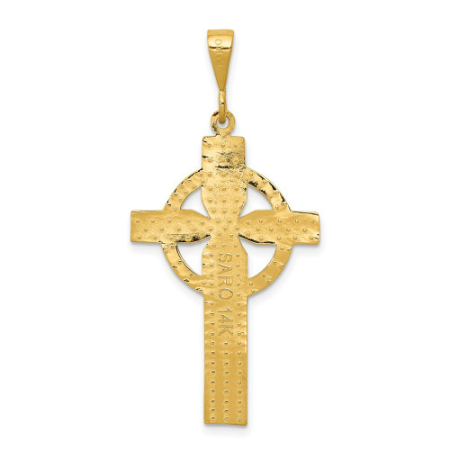 9ct Gold Celtic Cross Pendant with Jewellery Presentation Box - Does n –  Alexander Castle
