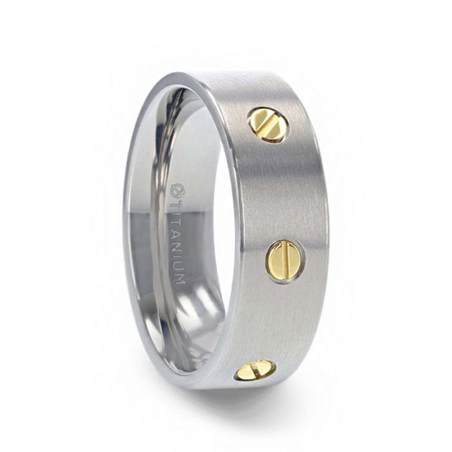 Wholesale Textured 201 Stainless Steel Flat Finger Ring for Women -  Pandahall.com