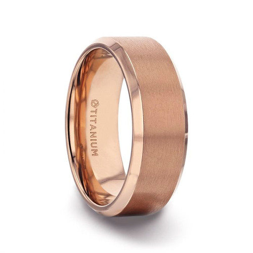 Brushed finish gold ring cheap