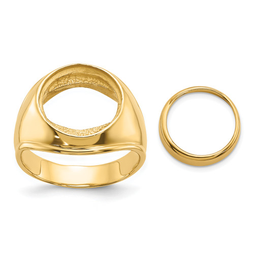 Ring サイズ13 シルバー＆ゴールド CDL Axis