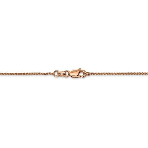 1g 9ct Yellow Gold 1mm Fine Curb Necklace Chain 45cm — The Jewel Shop