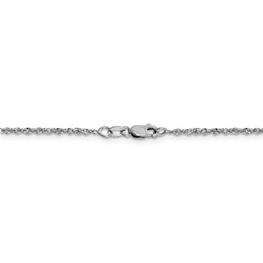 14K Gold Sparkle Diamond Cut Chain 14K Gold / 18 Inches